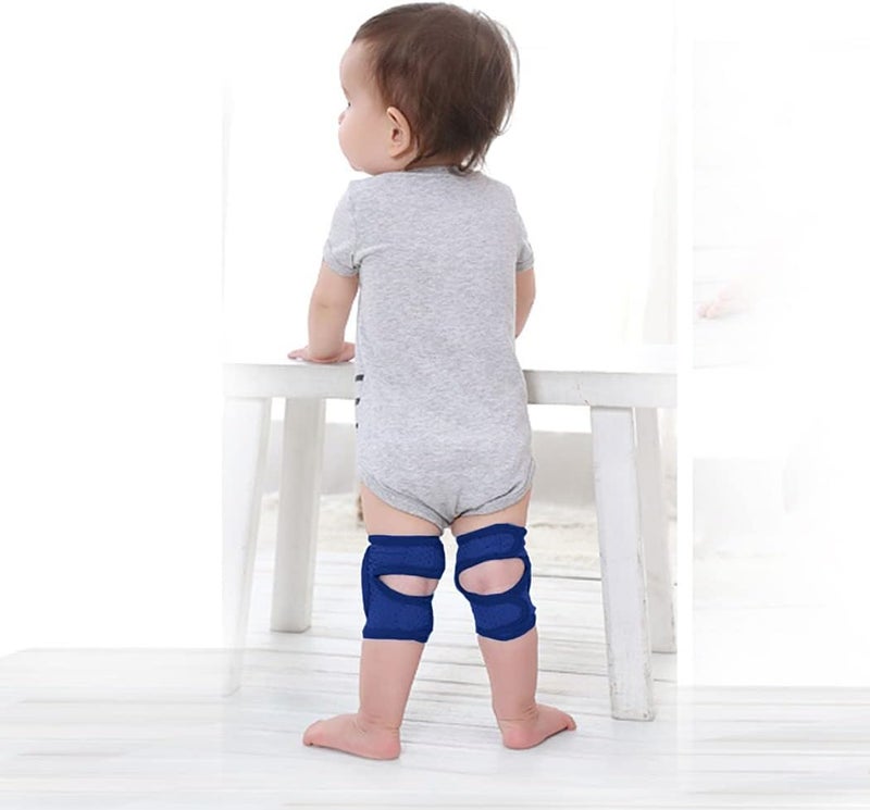 CB Baby Knee Pads for Crawling, Crawling knee pads for babies,Adjustable Anti Slip Breathable for Crawling Toddling（3 Pairs） - Image 3